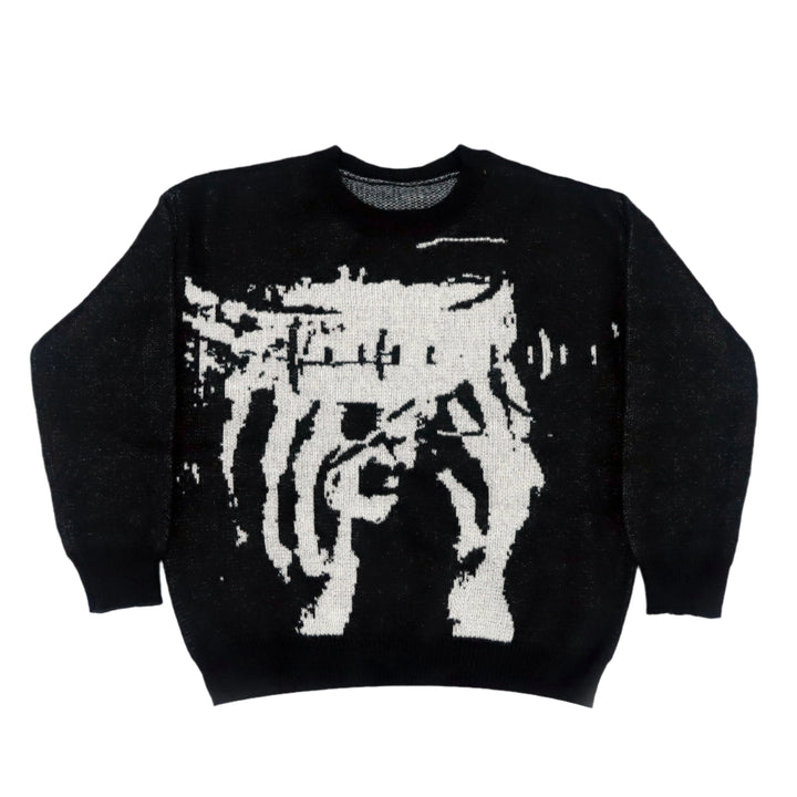 One Way 'abstract' Sweater