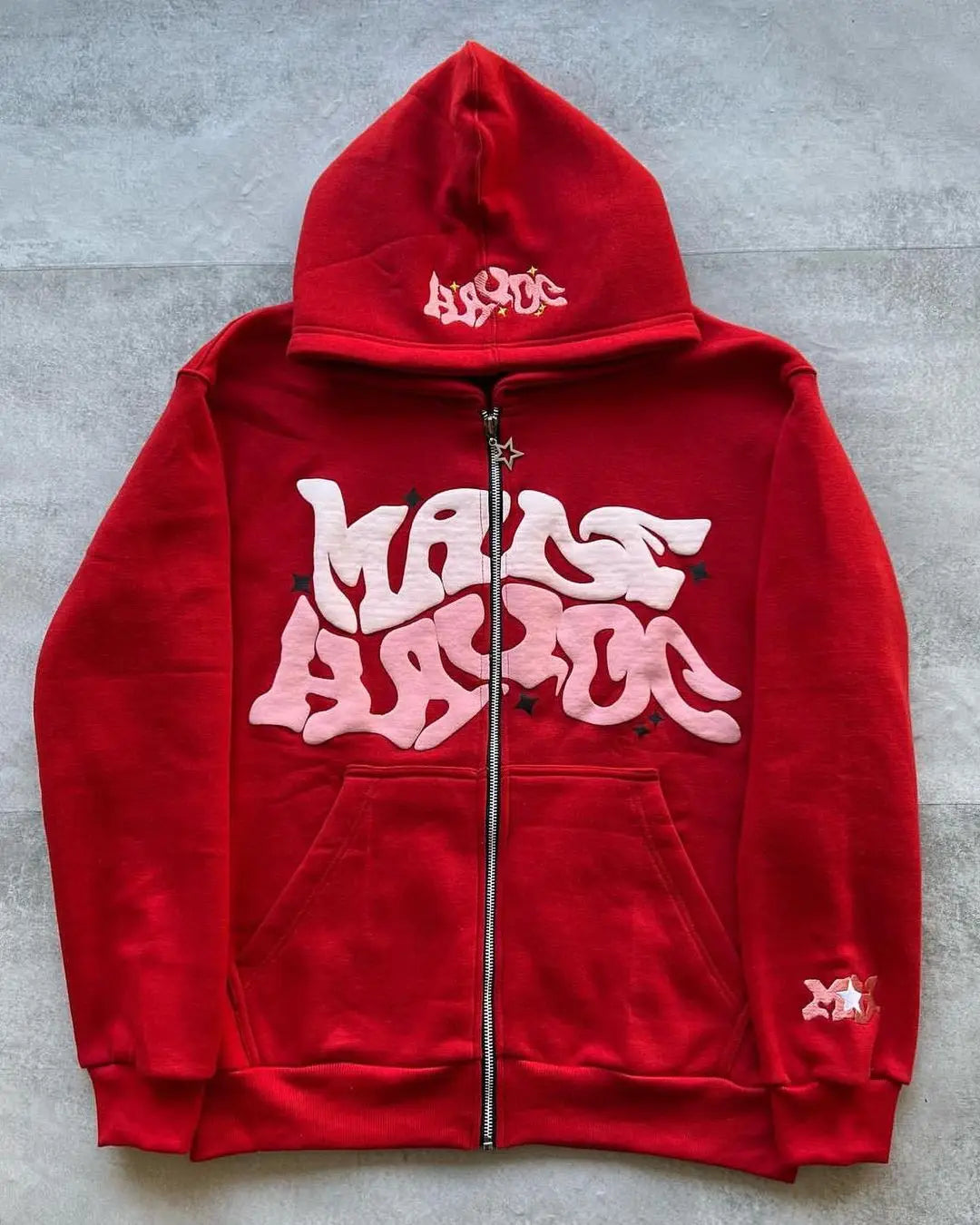 One Way 'letterz' Zip Up