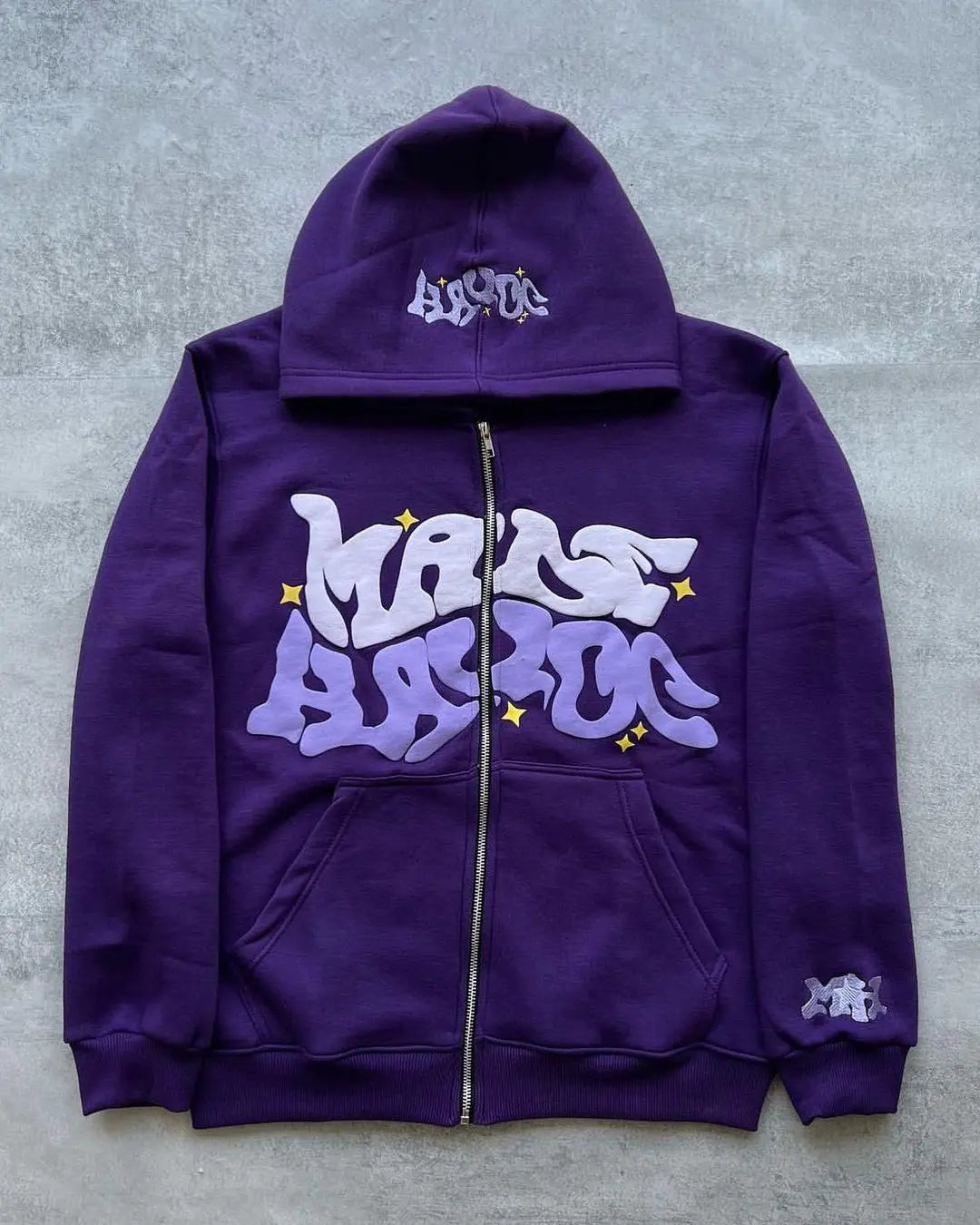 One Way 'letterz' Zip Up